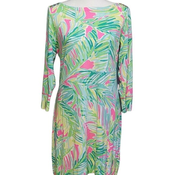 Lilly Pulitzer UPF Sophie Dress Tropical Storm XXS - Picture 6 of 16